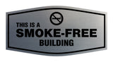 Signs ByLITA Fancy This Is A Smoke Free Building Sign