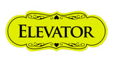 Signs ByLITA Designer Elevator Sign
