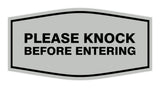 Signs ByLITA Fancy Please Knock Before Entering Sign