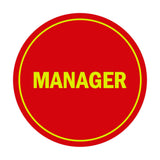 Signs ByLITA Circle Manager Sign