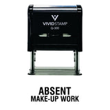ABSENT Make-up Work Teacher Self Inking Rubber Stamp