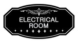 Victorian Electrical Room Sign