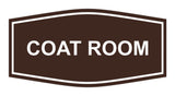 Signs ByLITA Fancy Coat Room Sign