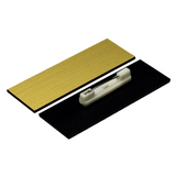 Name Badge Blanks with Pin - 25 Pack 1" X 3"