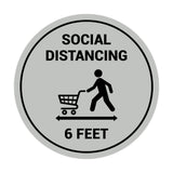 Signs ByLITA Circle Social Distancing Sign