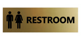 Signs ByLITA Basic Unisex Restroom Sign