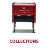 COLLECTIONS Self Inking Rubber Stamp