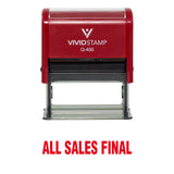 All Sales Final Rubber Stamp