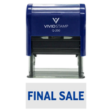 Basic FINAL SALE Self-Inking Office Rubber Stamp