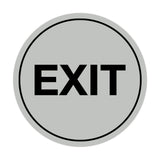 Signs ByLITA Circle Exit Sign