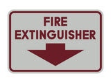 Signs ByLITA Classic Framed Fire Extinguisher