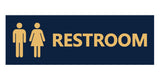 Signs ByLITA Basic Unisex Restroom Sign