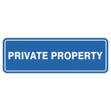 Standard Private Property Sign