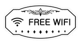 Victorian Free Wifi Sign