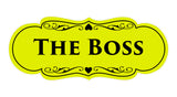Signs ByLITA Designer The Boss Sign