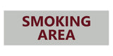 Signs ByLITA Basic Smoking Area