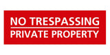 Signs ByLITA Basic No Trespassing Private Property Sign
