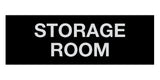 Black / Silver Signs ByLITA Basic Storage Room