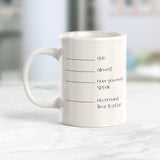 Shh Almost Now You May Speak Nevermind Time To Poop 11oz Coffee Mug - Funny Novelty Souvenir