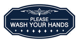Victorian Please Wash Your Hands Sign