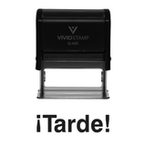 Tarde Spanish Teacher Self Inking Rubber Stamp