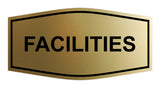 Signs ByLITA Fancy Facilities Sign