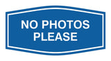 Signs ByLITA Fancy No Photos Please Sign
