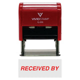 Received By Self-Inking Office Rubber Stamp
