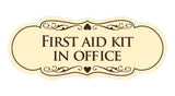 Signs ByLITA Designer First Aid Kit In Office Sign