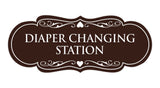 Signs ByLITA Designer Diaper Changing Station Sign