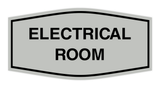 Fancy Electrical Room Sign