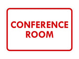 Signs ByLITA Classic Framed Conference Room Sign