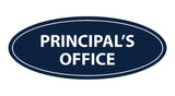 Signs ByLITA Oval Principal's Office Sign