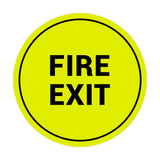 Signs ByLITA Circle Fire Exit Sign