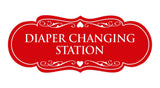 Signs ByLITA Designer Diaper Changing Station Sign