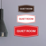 Signs ByLITA Fancy Quiet Room Sign