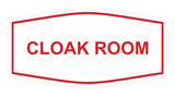 Signs ByLITA Fancy Cloak Room Sign