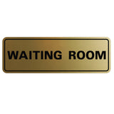 Standard Waiting Room Sign