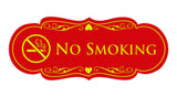 Signs ByLITA Designer No Smoking Sign