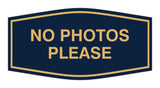 Signs ByLITA Fancy No Photos Please Sign