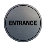 Signs ByLITA Circle Entrance Sign