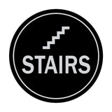 Sign By LITA Circle Stairs Sign