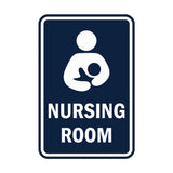Portrait Round Nursing Room Sign