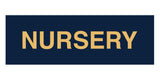 Signs ByLITA Basic Nursery Sign