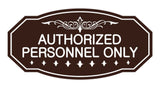 Signs ByLITA Victorian Authorized Personnel Only Sign