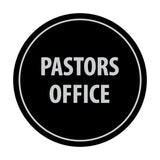 Signs ByLITA Circle Pastors Office Sign