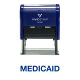 Medicaid Office Self Inking Rubber Stamp