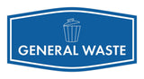 Fancy General Waste Wall or Door Sign