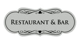 Signs ByLITA Designer Restaurant & Bar Sign