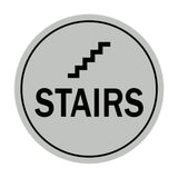 Sign By LITA Circle Stairs Sign